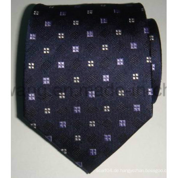 Kundenspezifische Seidengewebte Jacquardwebstuhl-Krawatte der Männer